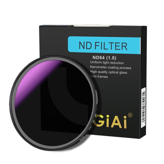 GiAi ND64 6 stops Camera neutral density filter