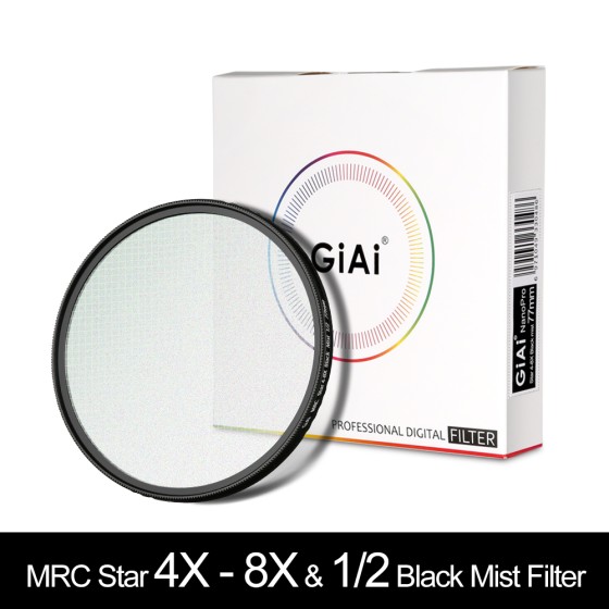 GiAi-Variable Star 4-8X & 1/2 Black Mist Filter 2in1