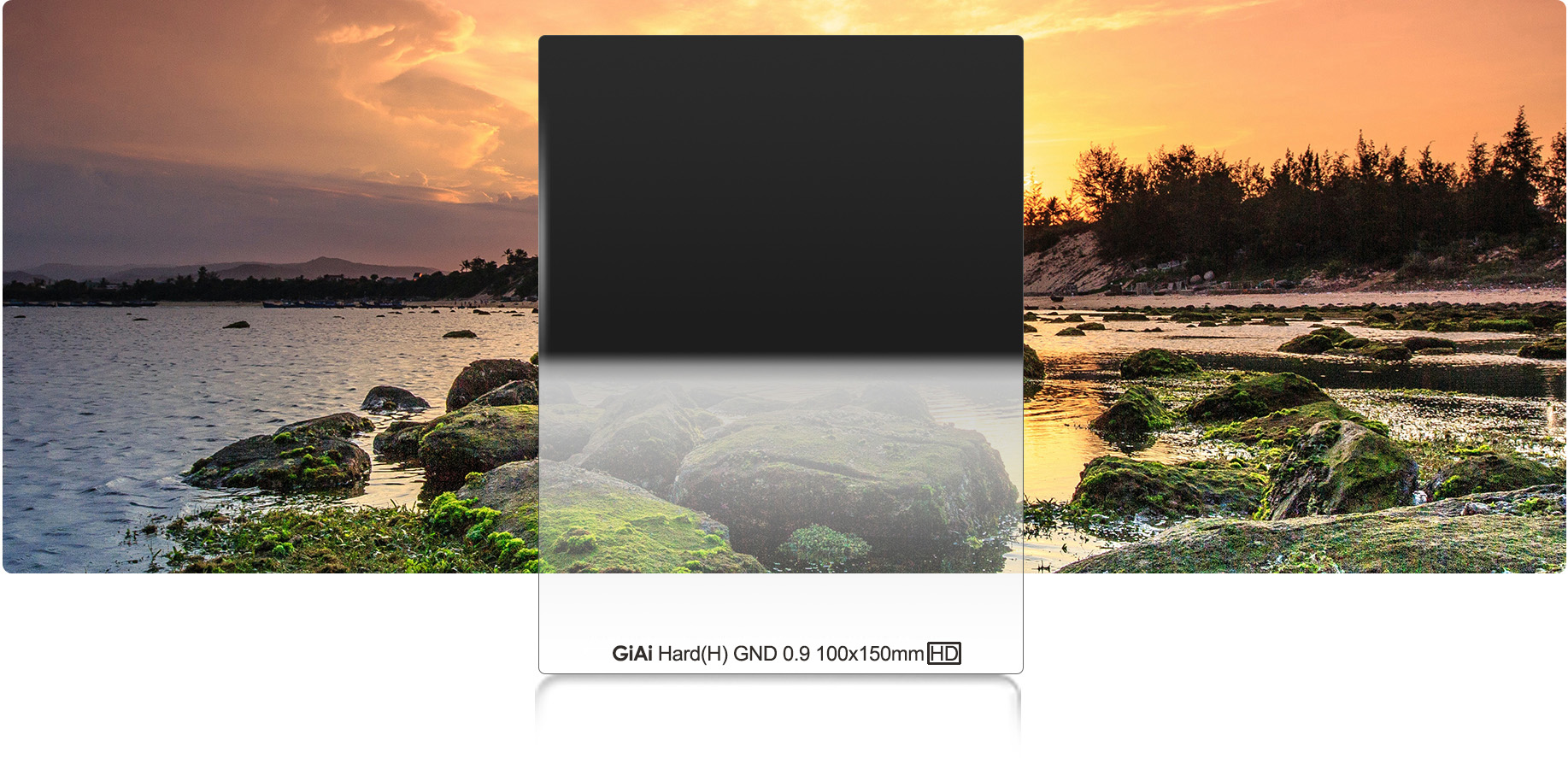 High definition Multi-layer coating Center Graduated ND filter 