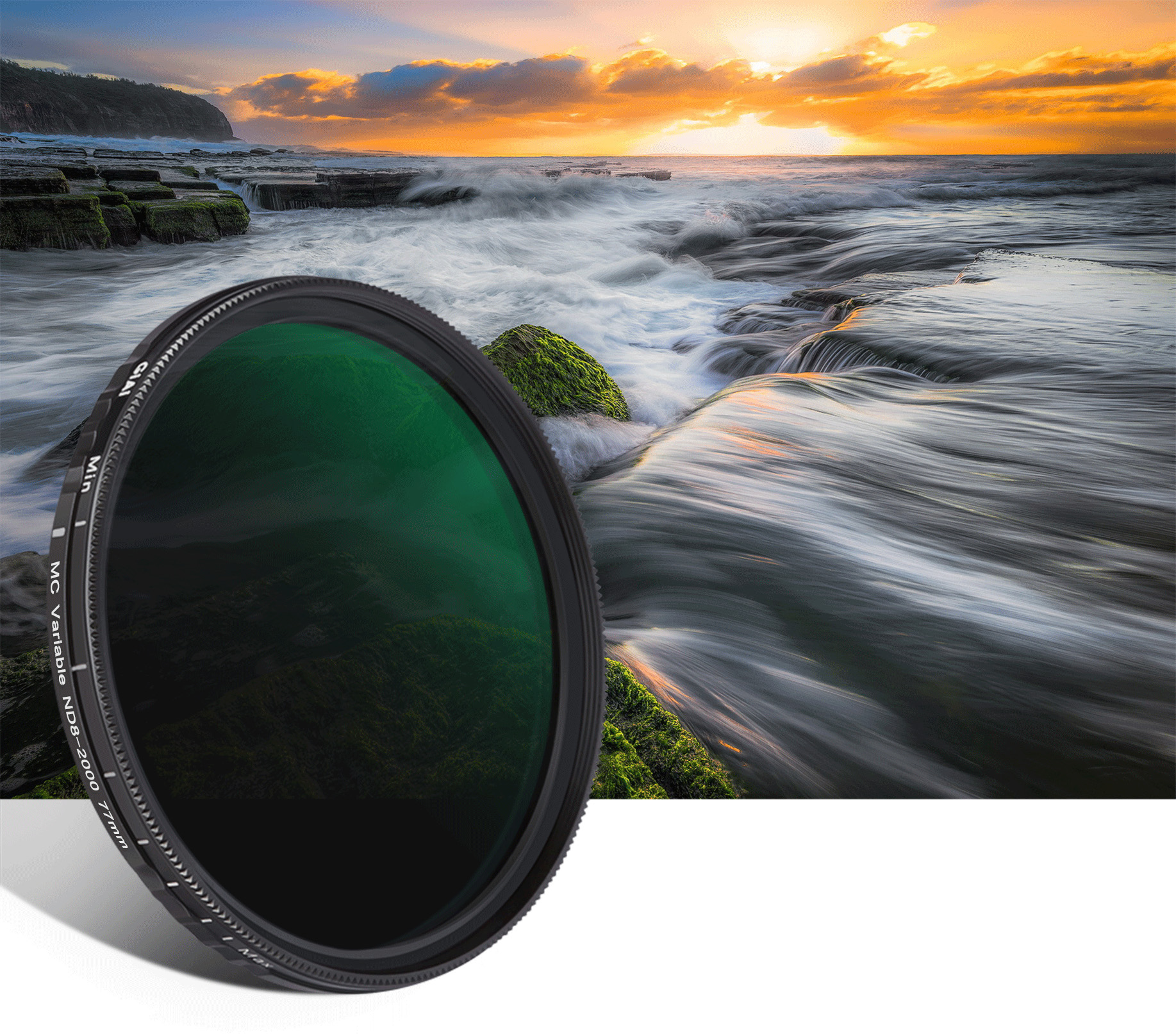 variable ND filter ND8-2000
